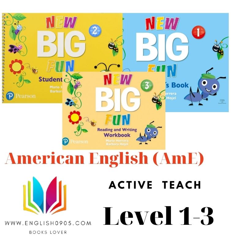 New Big Fun (AmE) - Active Teach (MacOS version) + PDF( SB,TB,WB,BB) +Audio, video, resource