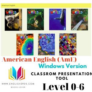 Our World 2nd (AmE) Classroom Presentation tool +PDFs(SB, WB, TB, GB) + Audio + test + Teacher resource