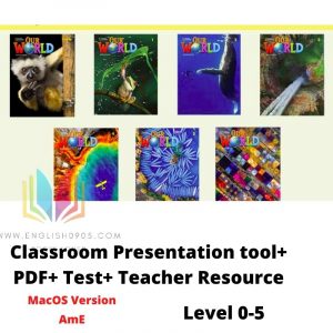 Our World 2nd (AmE) Classroom Presentation tool +PDFs(SB, WB, TB, GB) + Audio + test + Teacher resource