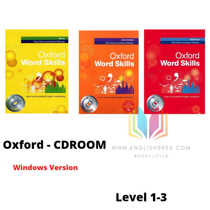 Oxford Word Skills - CD ROOM (Window version)  +PDF  (Full 3 level)