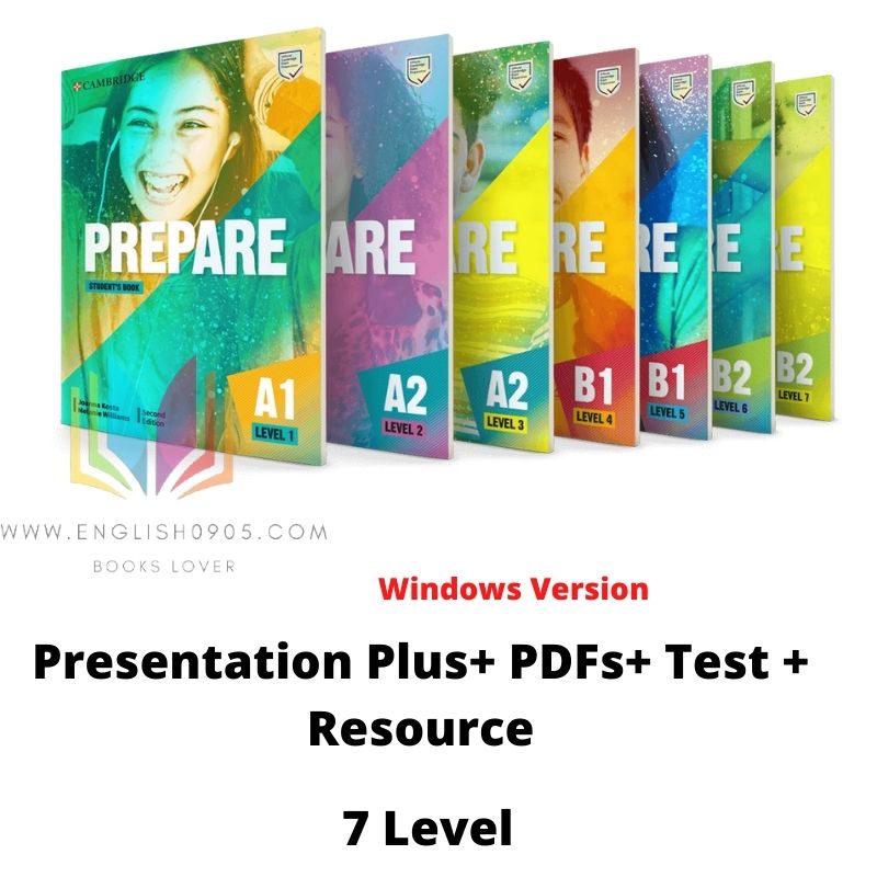 Download Prepare 2nd (A1-B2)  (Level 1-7) - Presentation Plus (Windows version) + PDFs + Resource + Test