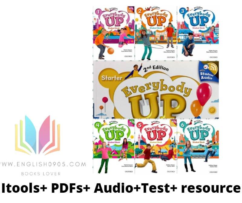 Oxford Everybody Up 2nd - Itool (Window version) ( Classroom presentation tool) + PDF, Audio