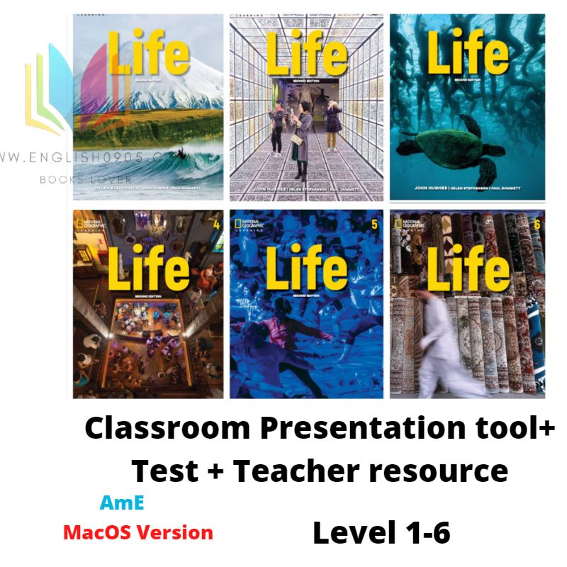 Download Life 2nd (AmE) - Classroom Presentation Tool (MacOS version) + Test + Teacher resource +PDF