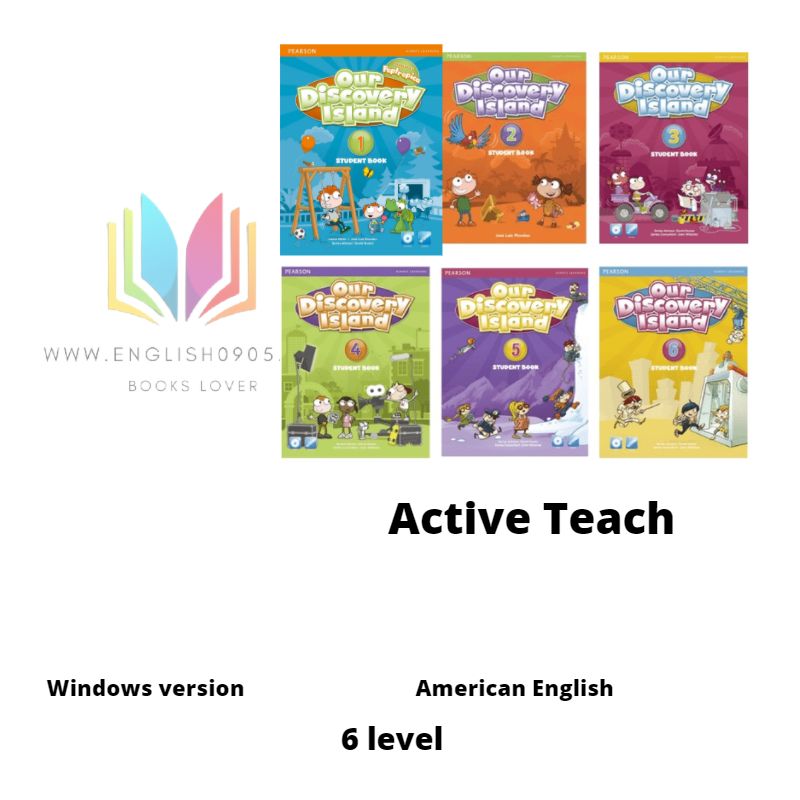 Our Discovery Island (AmE) - Active Teach (MacOS Version) -PDF (SB,WB,TB)+Audio+Test