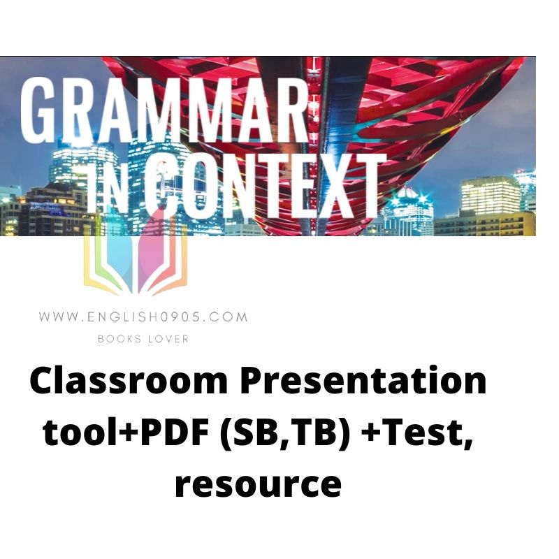 Grammar in context 7e - Classroom Presentation Tool (MacOS version, Official version) + PDF (SB, TB)+ Test, Resource