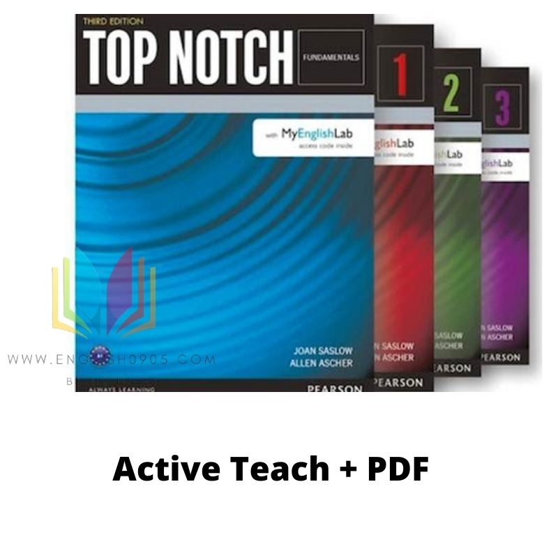 Top Notch 3rd-  Active teach (MacOS version) +PDF