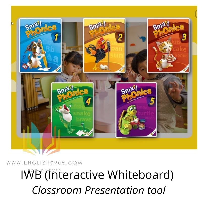 Smart Phonics  New Edition - IWB (MacOS version) , - SB,WB,TB, Flash card, test