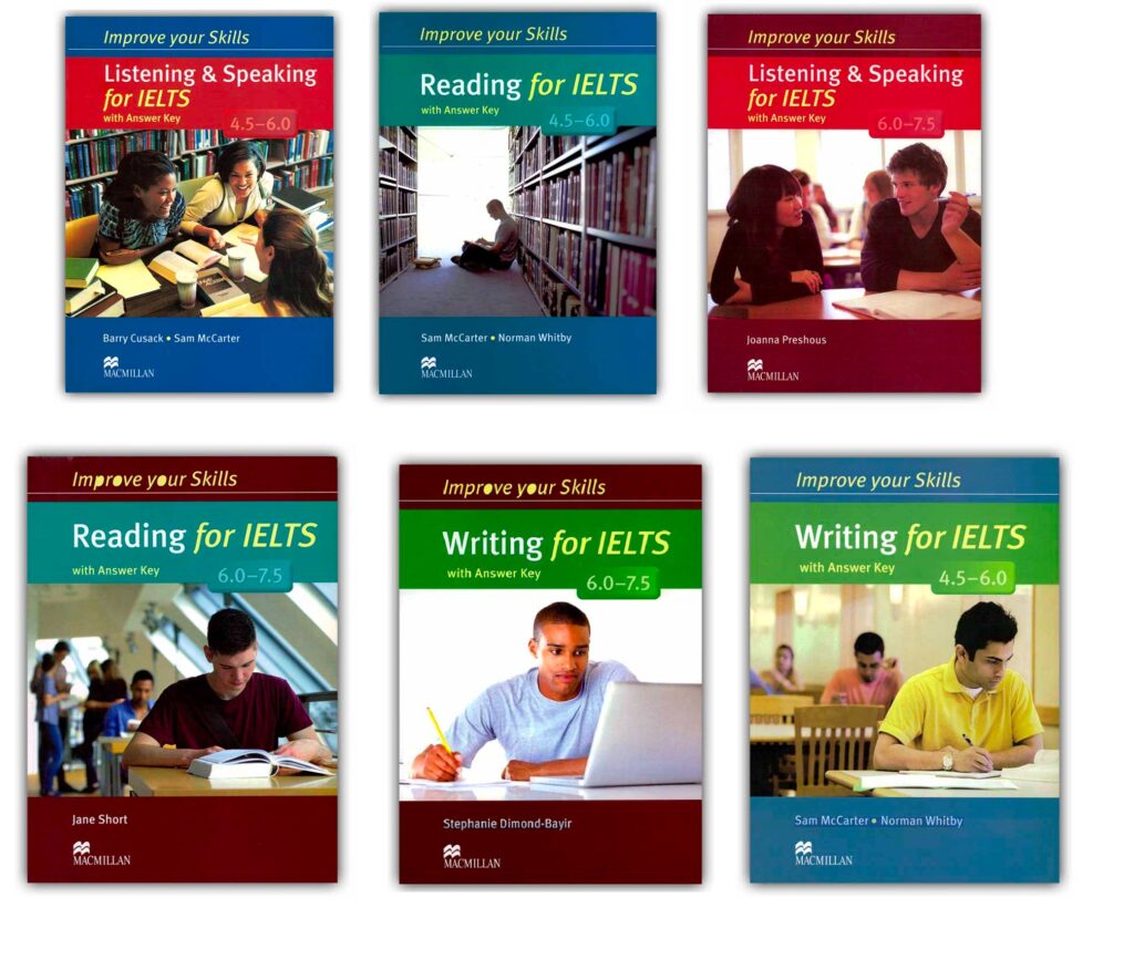 Improve your Skills for IELTS 6 books(PDF, Audio) (No Interactive tool)