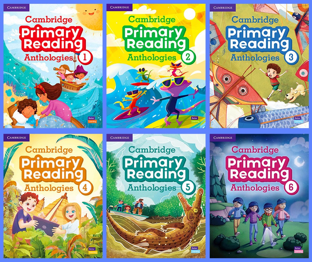 Cambridge Primary Reading Anthologies (PDF - High quality, Audio) Full 6 levels