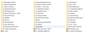 Powerpoint Grammar for Kid (42 topics ) 2 Powerpoint Grammar for Kid (42 topics )