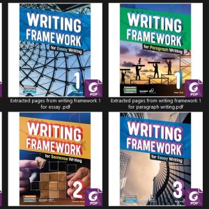 (Instant Download) Writing Framework  PDF ,PPT for teacher, audio, test, all resources