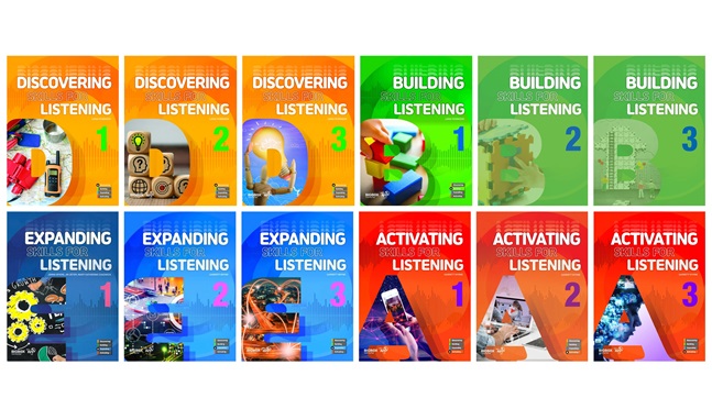 Skills for Listening Series (Activating, Building, Discovering, Expanding) – online interactive book