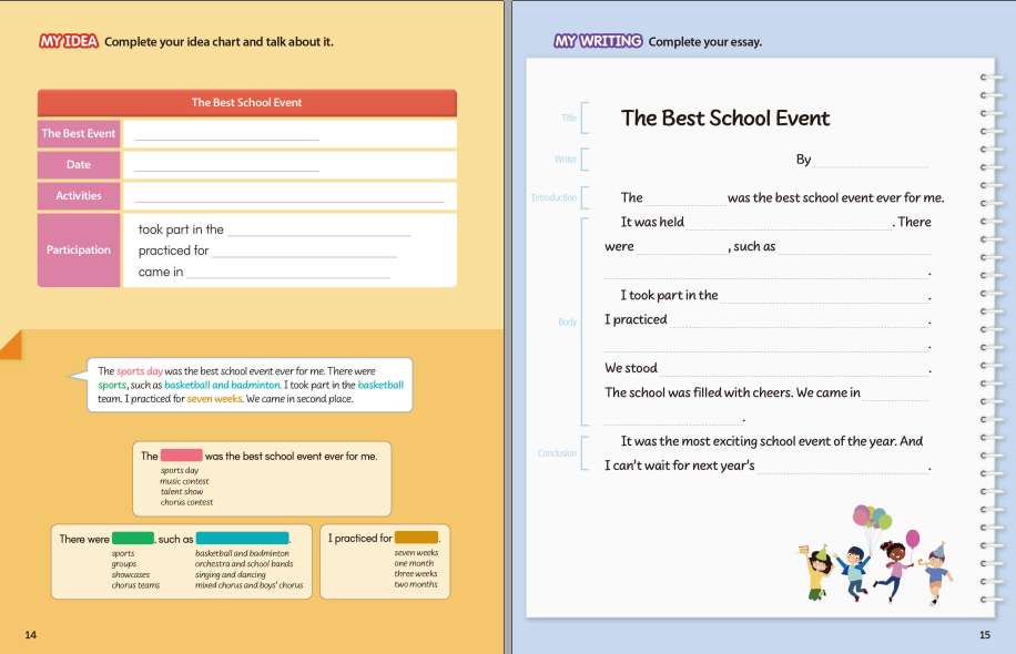 (instant download) The Best Writing PDF, PPT audio, test, answer key 12 The Best Writing 3 content 2
