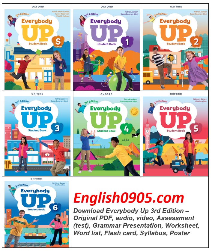 Download Everybody Up 3rd Edition - Original PDF, audio, video, resources