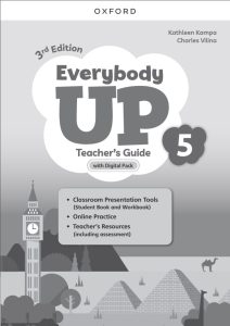 Download Everybody Up 3rd Edition - Level 5 RESOURCES: Teacher book, Audio, video, Assessment, Grammar Presentation, Worksheet, Word list, Flash card