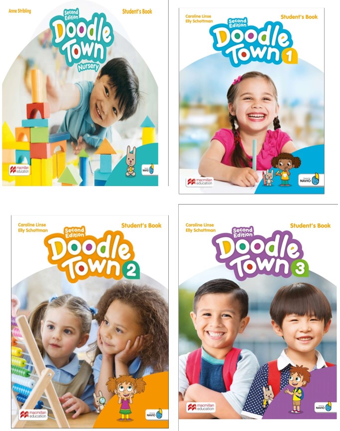 (Instant download) Doodle Town Second Edition - high quality PDF, audio, resources