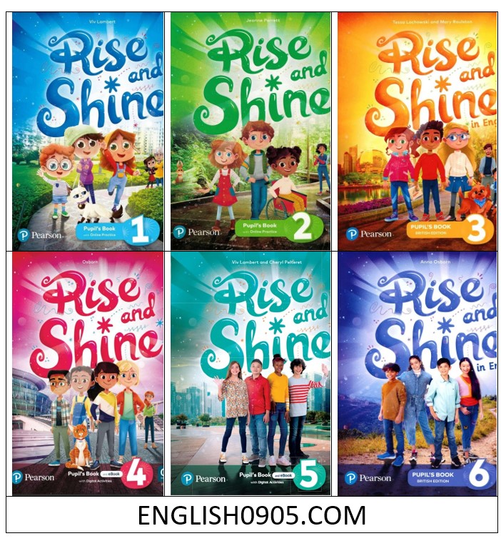 (Instant download) Rise and Shine (Pearson)- original PDF, audio, video, test, resources