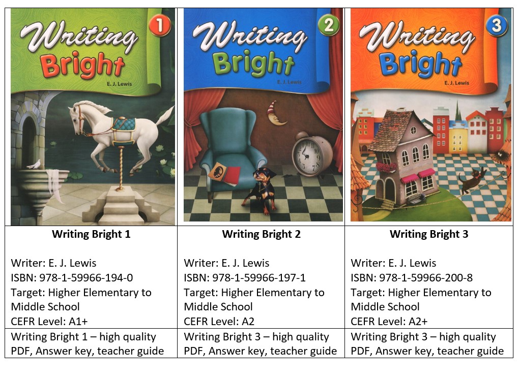 Writing Bright by Compass– Download high quality PDF, Answer key, teacher guide