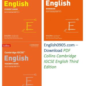 Download PDF Collins Cambridge IGCSE English Third Edition, Student book PDF, Workbook PDF, Teacher book PDF