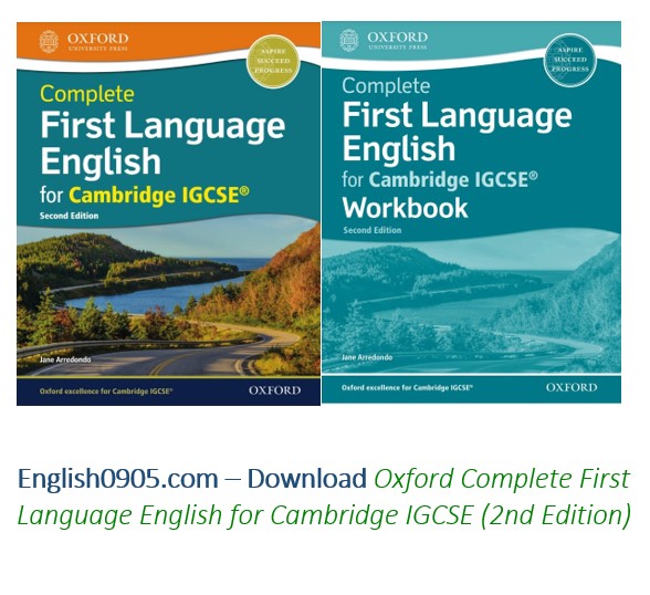 Download PDF Oxford Complete First Language English for Cambridge IGCSE (2nd Edition) 1 Oxford-Complete-First-Language-English-for-Cambridge-IGCSE-2nd-Edition-PDF, Student book PDF, Workbook PDF