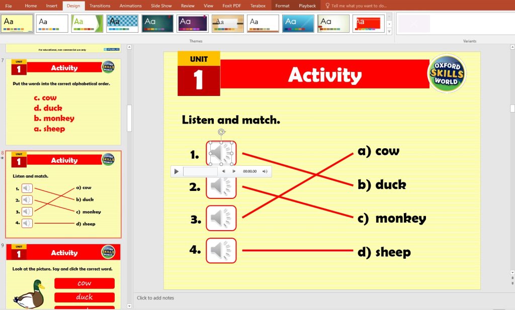 Oxford Skills World Power Point download