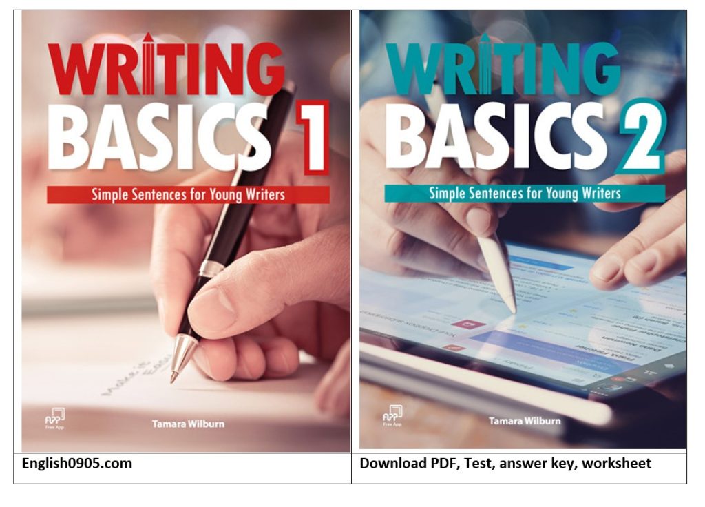 Download Writing Basics - original PDF, test, answer key, worksheet