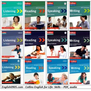 Download Collins English for Life: Listening, Reading, Speaking, Writing – PDF, audio