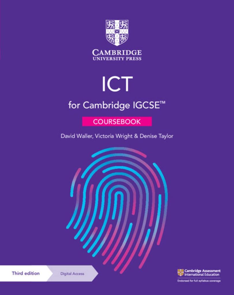 Download PDF Cambridge IGCSE ICT 3rd Edition Coursebook Download PDF Cambridge IGCSE ICT 3rd Edition Coursebook