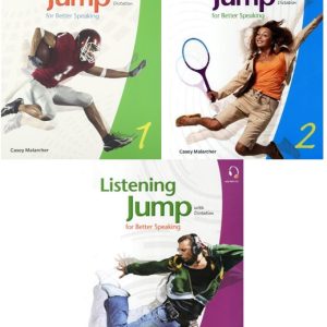 Download Listening Jump for Beter Speaking with Dictation by Compass - PDF (High quality), Audio, Answer key, Transcript, Word list