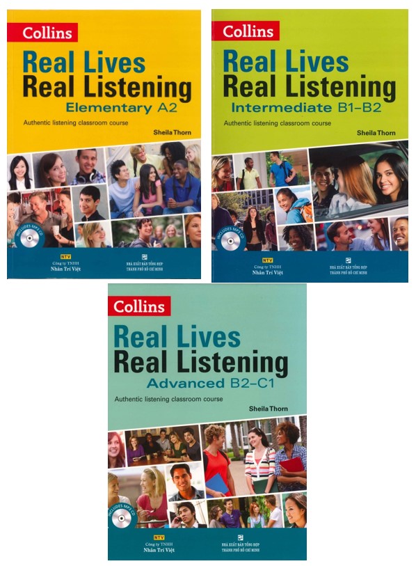 (Instant download) Collins Real Lives, Real Listening - PDF, audio, answer key