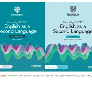 Instant Download Cambridge IGCSE English as a Second Language 6th Edition PDF, audio, video, Worksheet