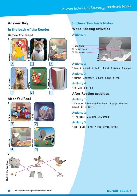 Download Pearson Disney Kids Readers PDF, Audio 2 Download Teacher Note PDF