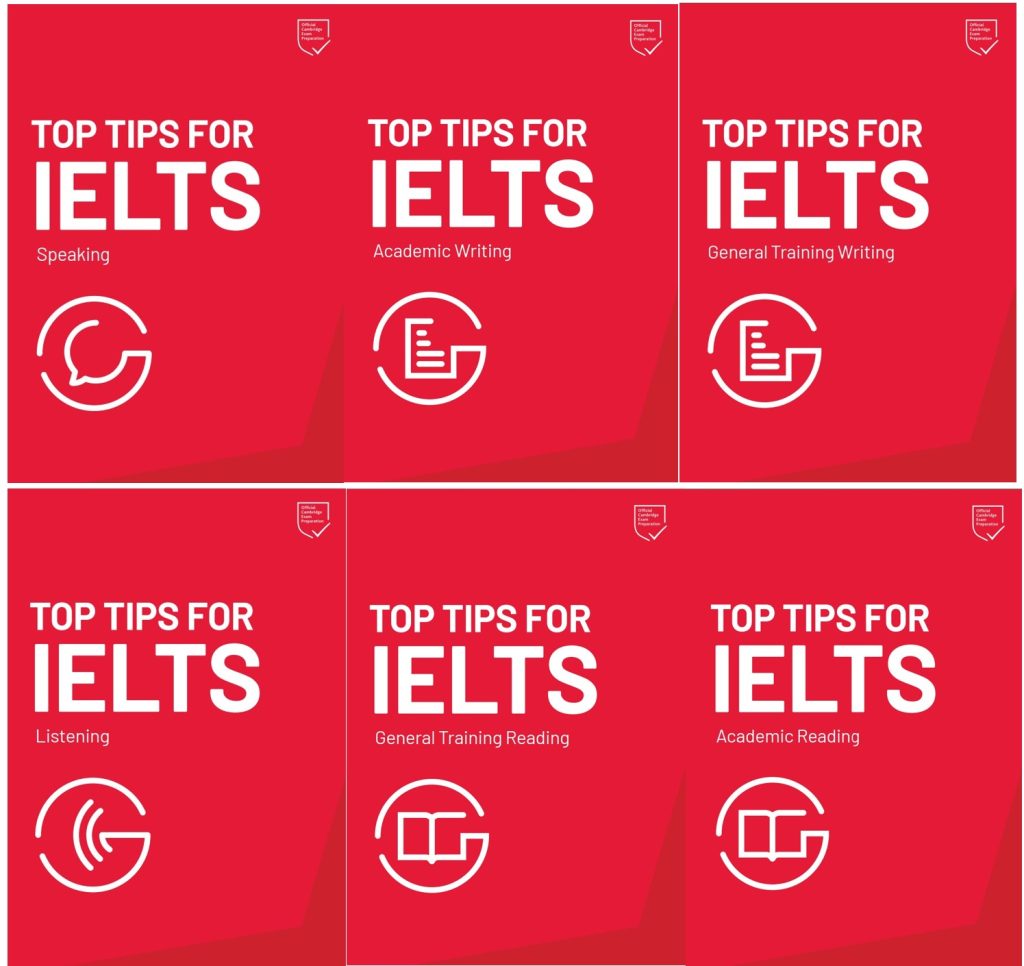 Download Cambridge Top Tips for IELTS 2025 1 Instant Download PDF Cambridge Top Tips for IELTS 2025 ( General Reading, General Writing, Speaking, Listening, Academic Reading, Academic Writing)