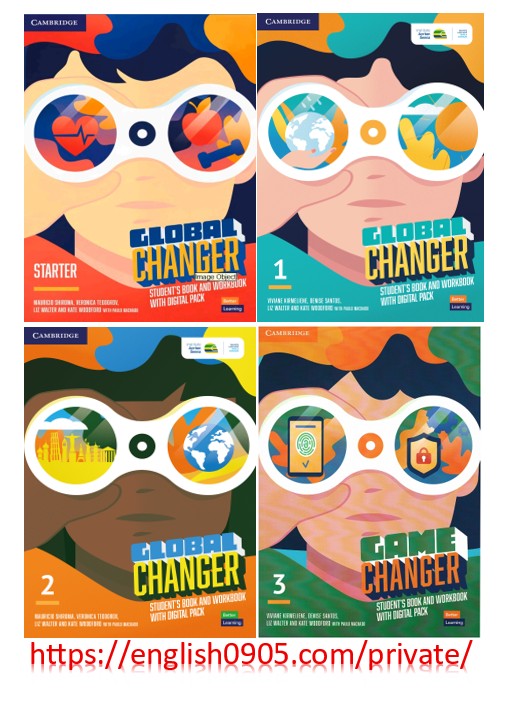 Download Global Changer by Cambridge: PDF (SB WB, TB), test, audio, video, Presentation tool