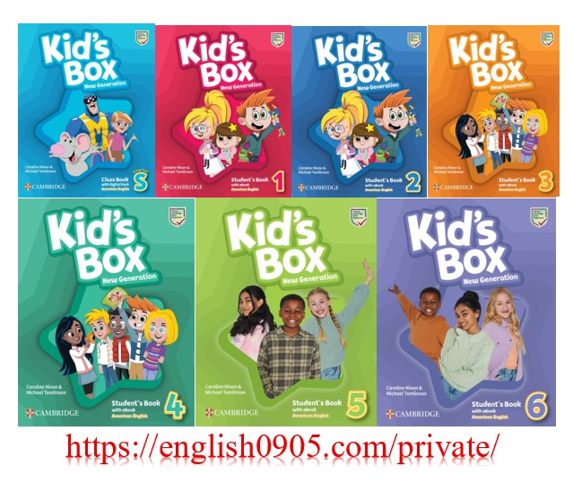 Download Kid’s Box New Generation American English 2023: High quality PDF, audio, video, test, flash card, worksheet 1 Kid’s Box New Generation American English 2023