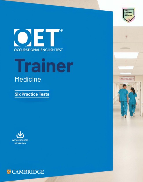 Download PDF audio Answer key: OET Trainer Medicine (2023 Edition) Download PDF audio Answer key: OET Trainer Medicine (2023 Edition)