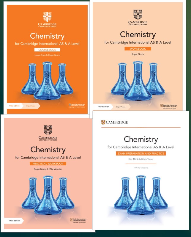 Download PDF Cambridge International AS & A Level Chemistry 1 (Instant Download) PDF Cambridge International AS & A Level Chemistry