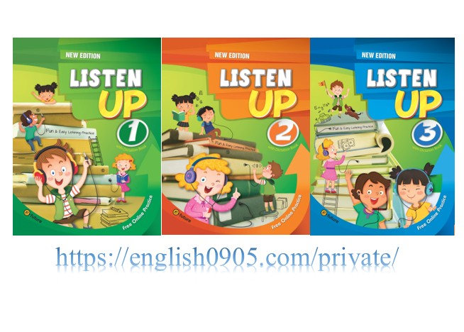 Download Listen Up New Edition: high quality PDF, audio, test, word list, script