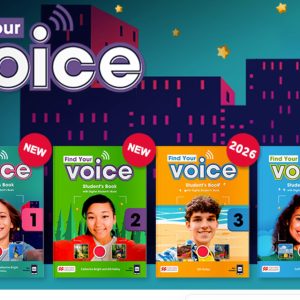 (Instant Download) Find Your Voice (Macmillan, 2025): High quality PDF, resources: Full 4 levels