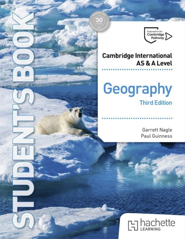Download PDF Cambridge AS and A level Geography third edition by Hatchette 2025