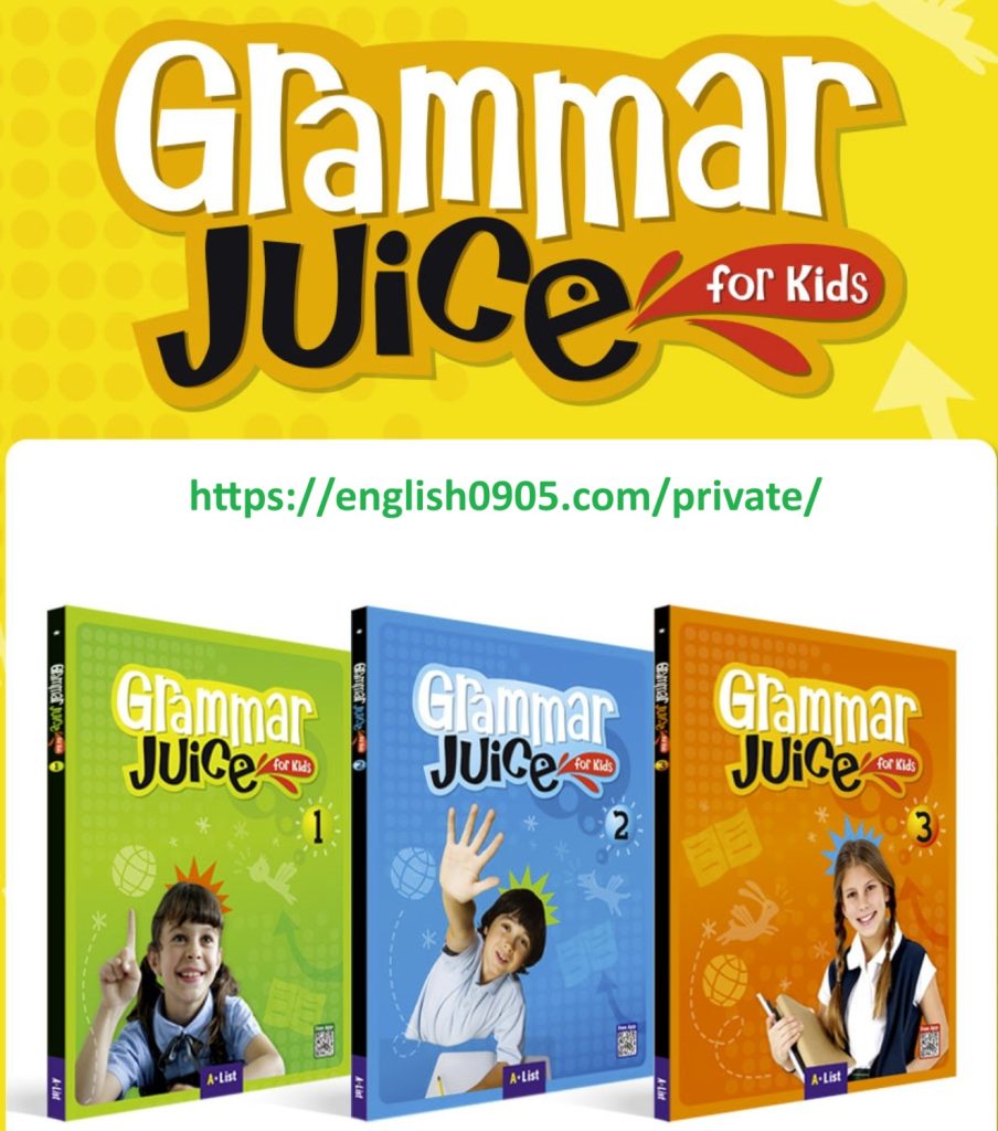 Download Grammar Juice for Kids: high quality PDF, audio, scripts, answer keys