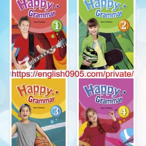 (Instant Download) Happy Grammar: high quality PDF (student book PDF), PPT (teacher slide), audio, test, answer key, word list