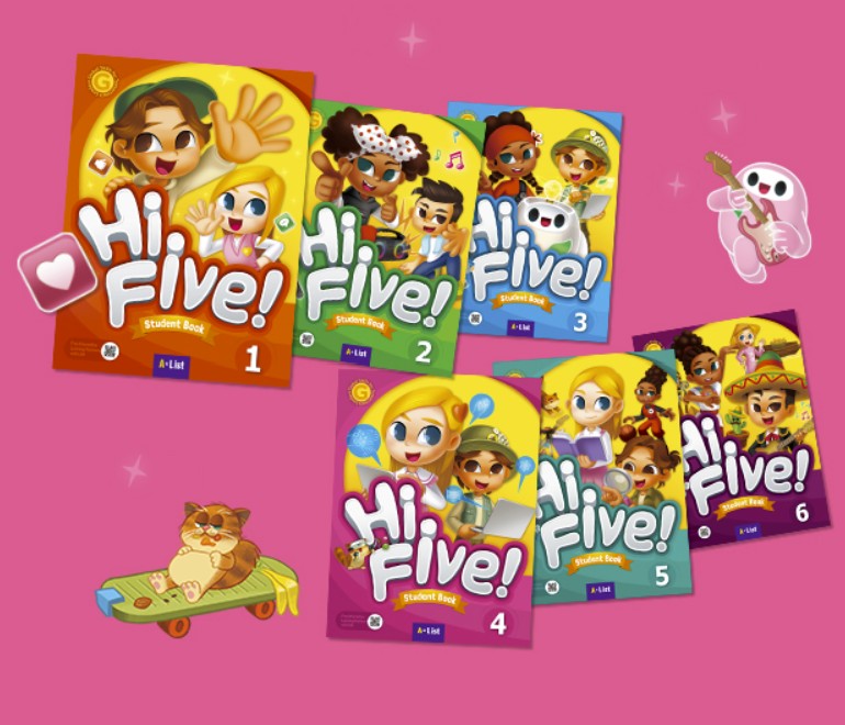 Download Hi Five!: High quality PDF, audio, answer key, test, resources 1 (Instant Download) Hi Five!: High quality PDF (Student book PDF, Workbook PDF, audio, answer key, resources (unit test, test, word list, PPT (Power point for Teacher)