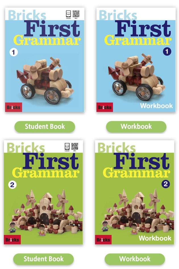 Download Bricks First Grammar 1–2: High quality PDF, audio, test, answer key