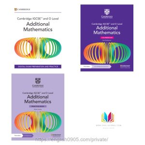 (Instant Download) Cambridge IGCSE and O LevelAdditional Mathematics Coursebook + Practice Book + Exam Preparation PDF