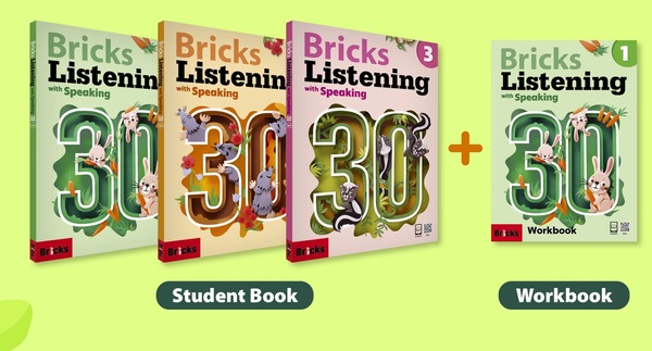 Download Bricks Listening with Speaking 30: PDF, audio, test, answer key, resources 1 (Instant Download) Bricks Listening with Speaking 30: High quality PDF ( Student book, Workbook), audio, answer key, test, resources ( Flash card, Leson plan, test, worksheet, Word list, ...)