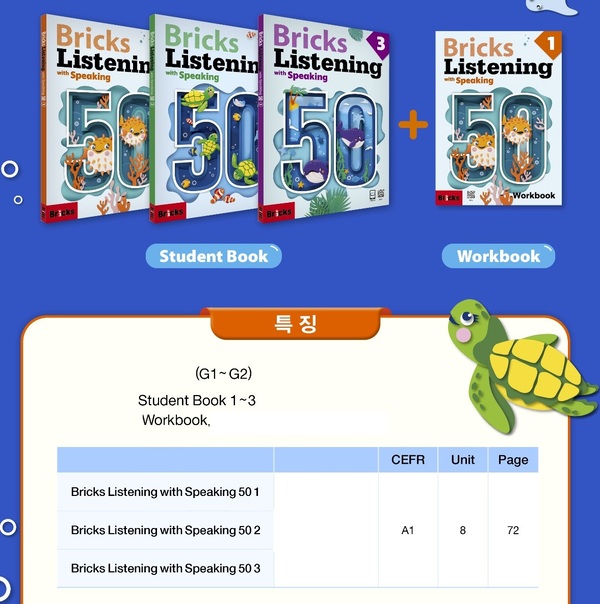 Download Bricks Listening with Speaking 50: PDF, audio, test, answer key, resources