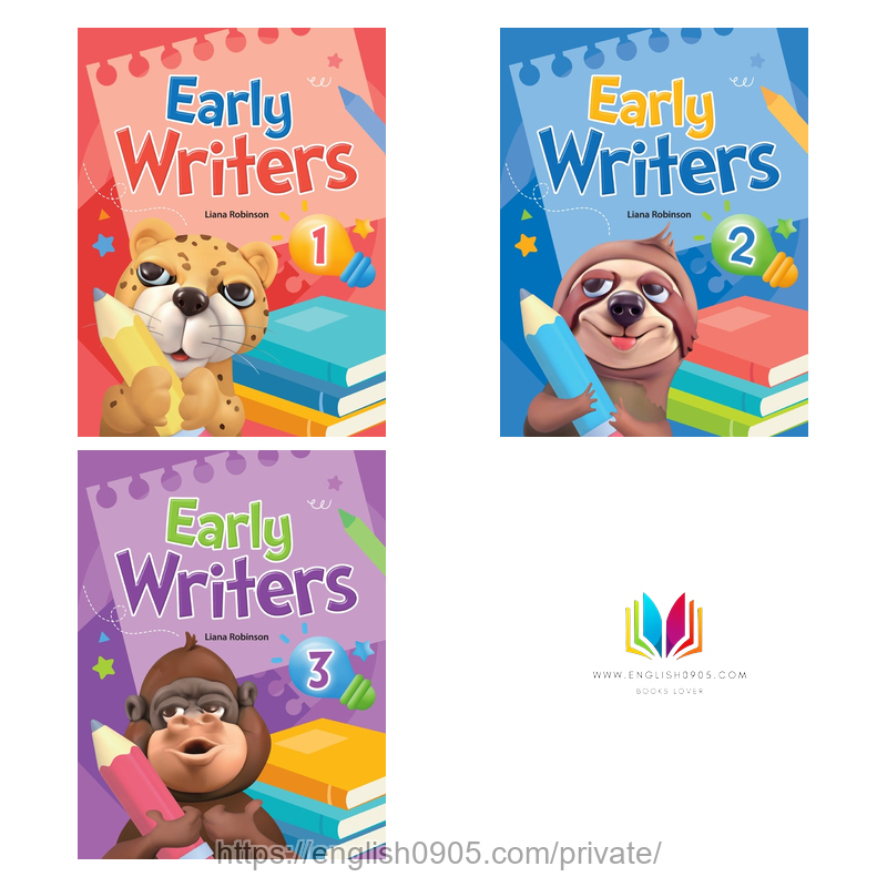 Download Early Writers: High quality PDF (Student book + Workbook), audio, answer key, test