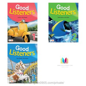 Download Good Listeners: High quality PDF (Student book + Workbook), audio, answer key, test
